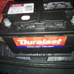 Duralast 65 Top Post Battery New 850cca $60 Bucks Today Only
