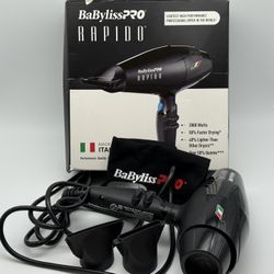 BaBylissPRO Nano Titanium Italian Rapido Hair Dryer(24)