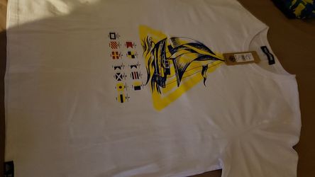 Nautical white Black Pyramid T for $25