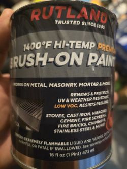High Heat Black Paint