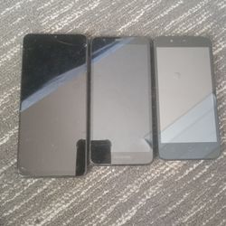3 Phones For Parts