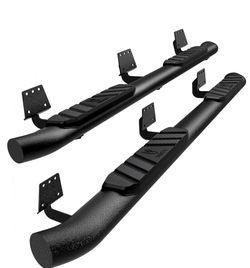 Tyger Auto 3.5" Rider Running Boards Compatible With 2019-2026 Ram 1500 (Not Fit 19-24 Classic) | Crew Cab | TG-SS2D35098 | Side Step Rail Nerf Bars