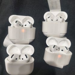 Apple - AirPods 4 with Active Noise Cancellation - White