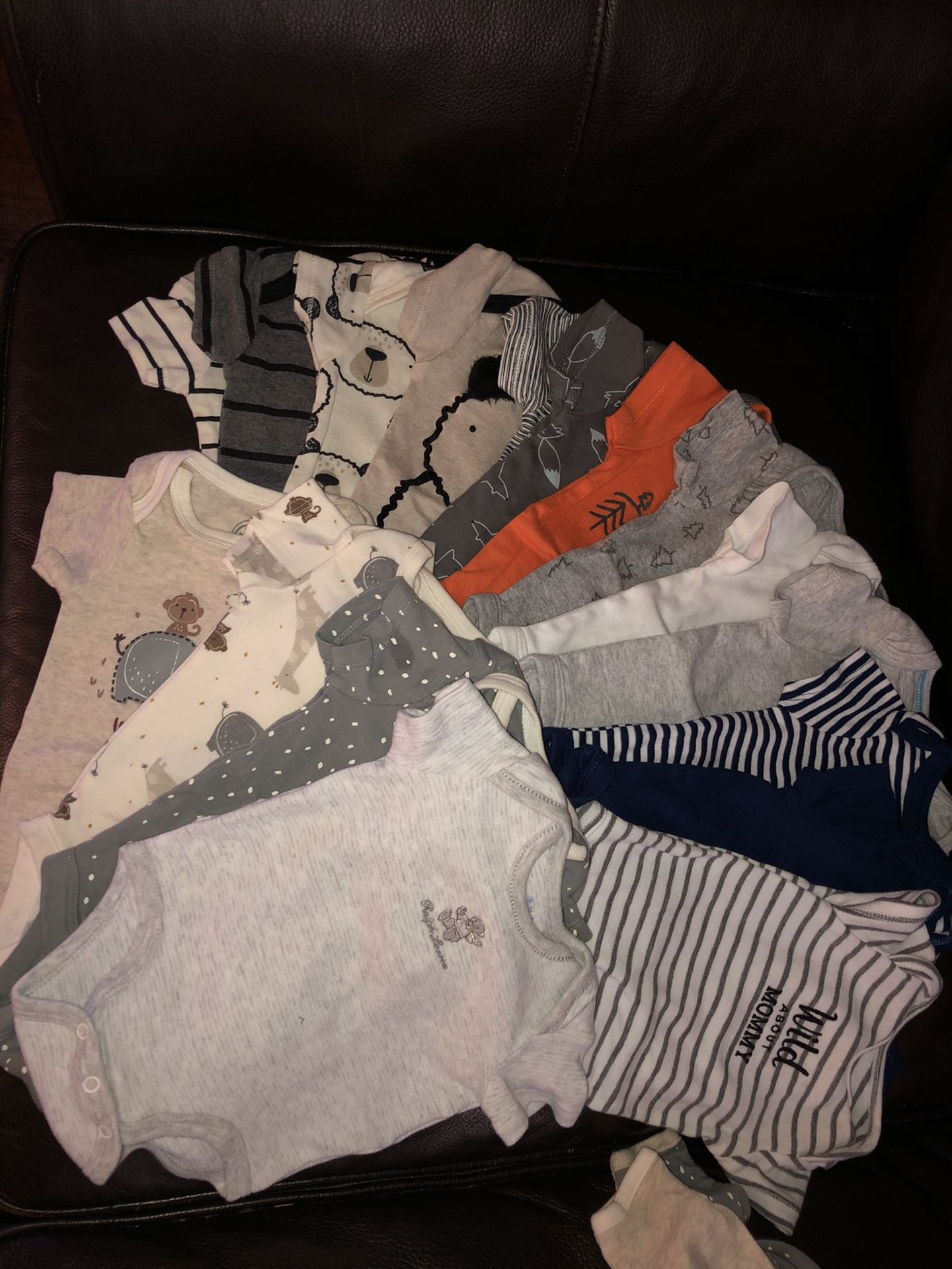Boxes of baby boy clothes!!