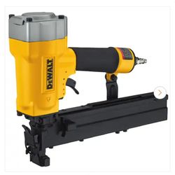 DEWALT Corded Pneumatic 16-Gauge 1 in. Crown Lathing Stapler