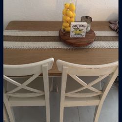 IKEA Dinning Table And 3 Chairs 
