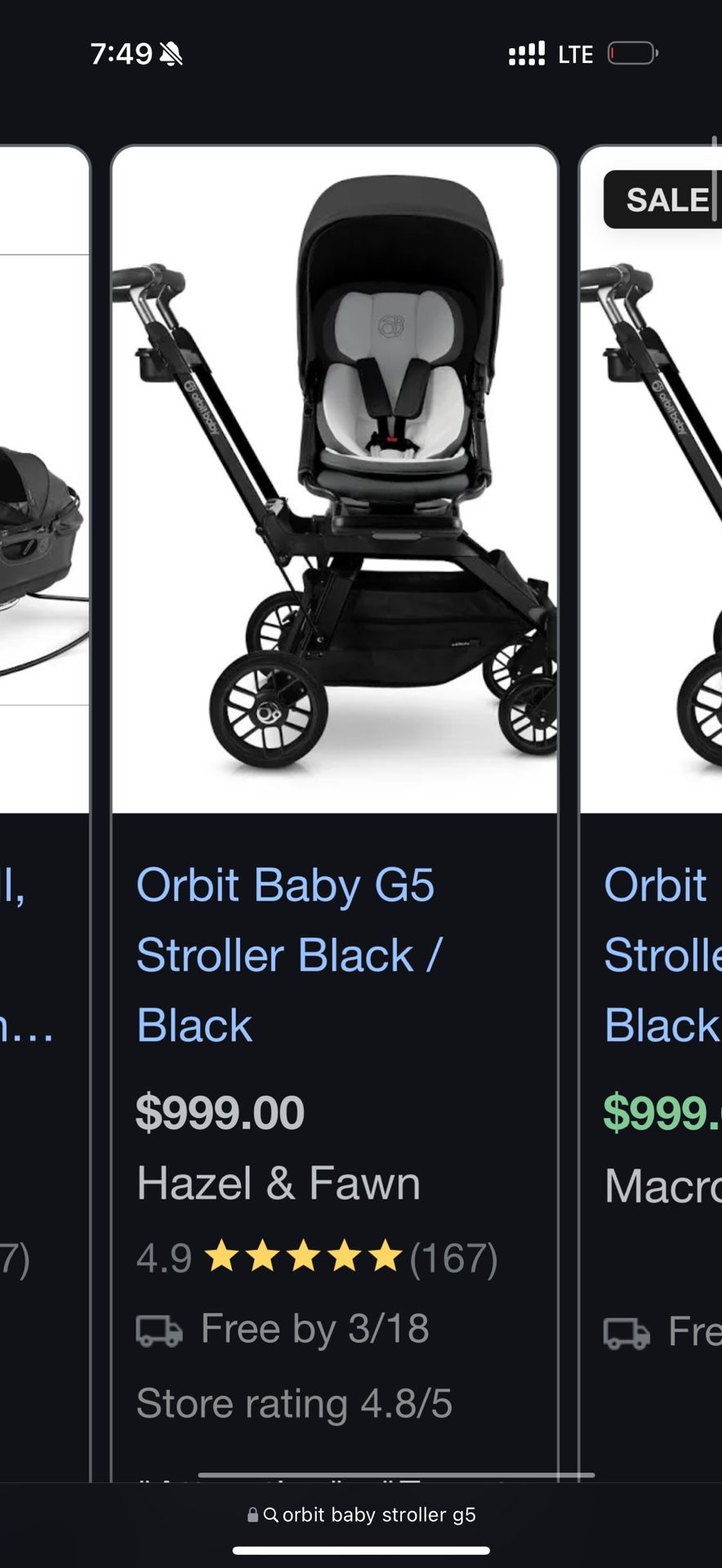 Orbit Baby Stroller 360 + Helix