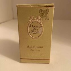 Christian Dior Perfume Miniature Perfume Bottle Used with Box