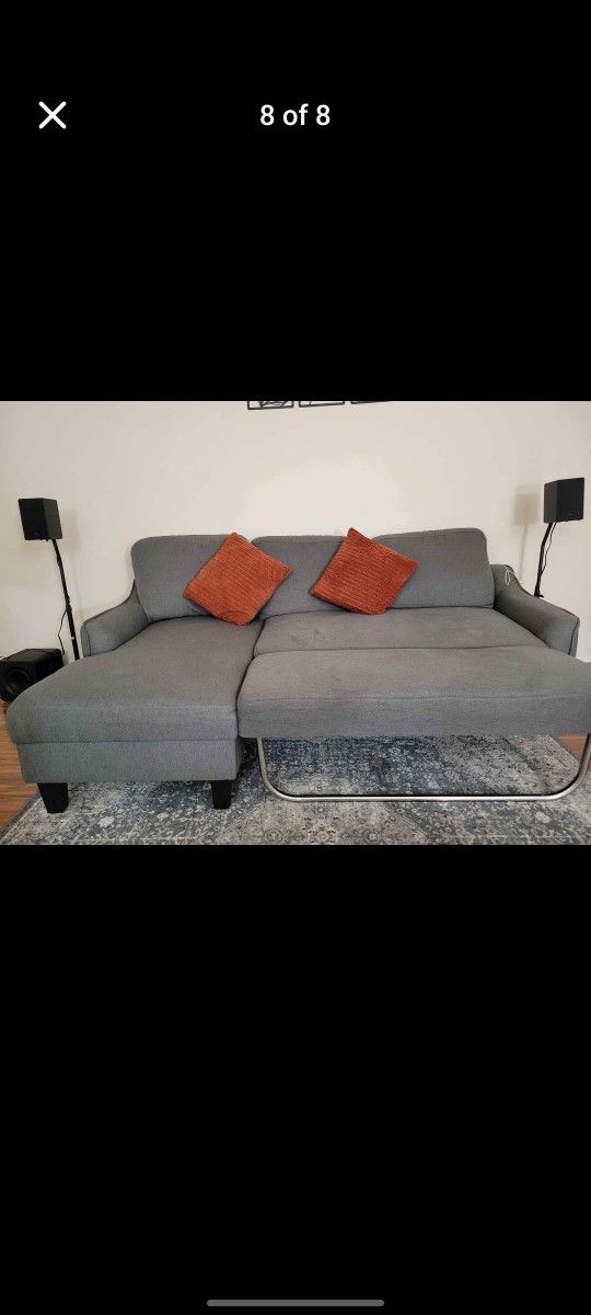 L Sectional/Convertable Sofa (Ashley Furniture)