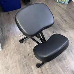 Height Adjustable Ergonomic Support Rolling Kneeling Chair