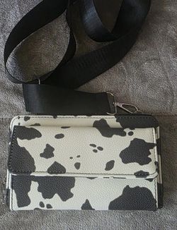 Cow Print Crossbody