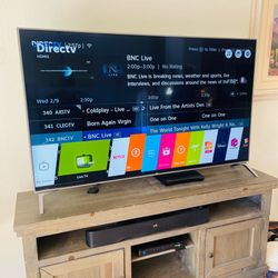 LG 55” Smart TV HDR UHD 4k! Excellent Picture 8-Series