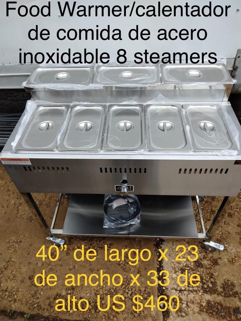 Food Warmers 8 And 6 Steamers
