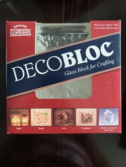 NEW Glass Deco Blocs/ Glass Blocks