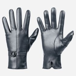 Brand New Women's Gloves with Touchscreen Texting  GRAY size LG 