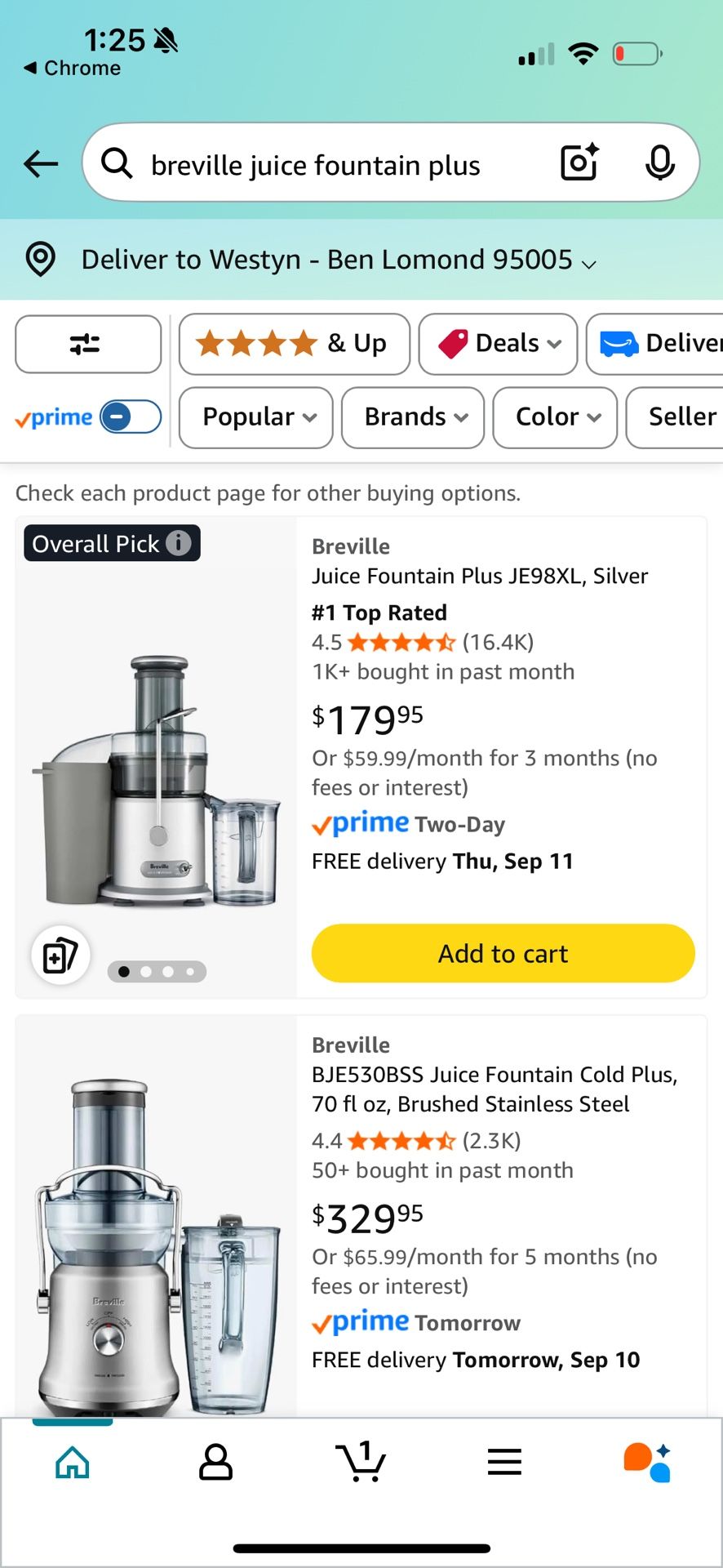 Breville Juice Fountain Plus