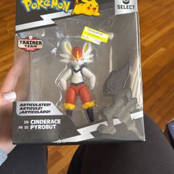 Pokemon Trainer Team Select Figure 