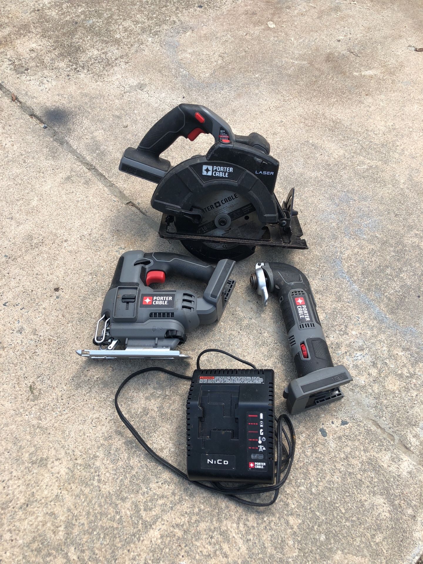 Porter cable tool set