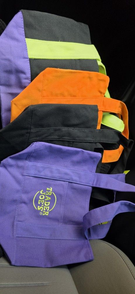 Trader Joe's Halloween Totes Price Is For The Set