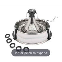 Stainless Steel Multi Pet Water Fountain 