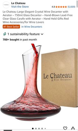 Le Chateau Wine Decanter
