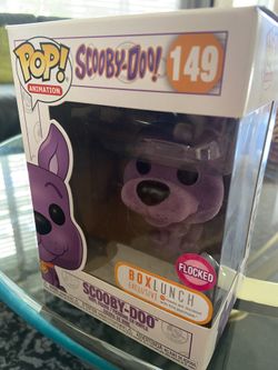Funko Pop Scooby Purple Flocked Exclusive #149 Brand new in the box  