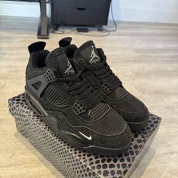 Air Jordan 4 Nigel Sylvester Brick by Brick Black Size 10.5