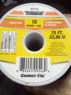 Ten and twelve gauge wire