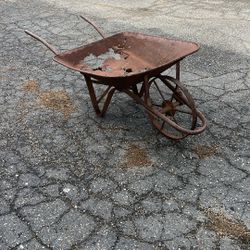 Antique Wheelbarrow 