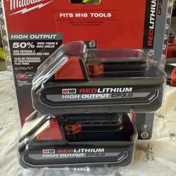 Milwaukee High Output M18 Cp3.0 Double Battery Pack 