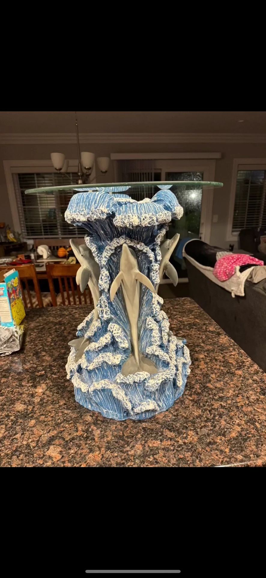 Dolphin End Table 