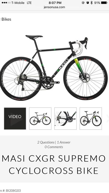 Masi cxgr supremo deals