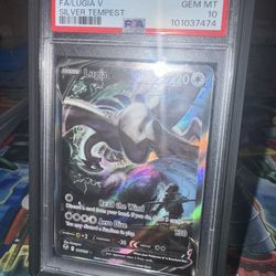 Pokemon Lugia V Alt Art PSA 10