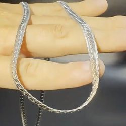 925 Sterling Silver Necklace 