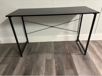 Black Metal Frame Desk