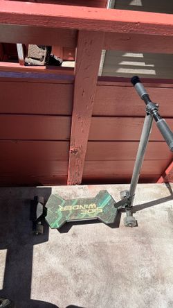Side winder scooter