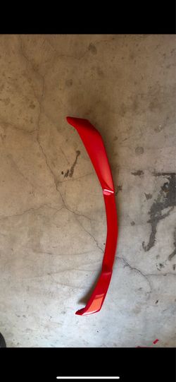 corvette c8 rear spoiler oem