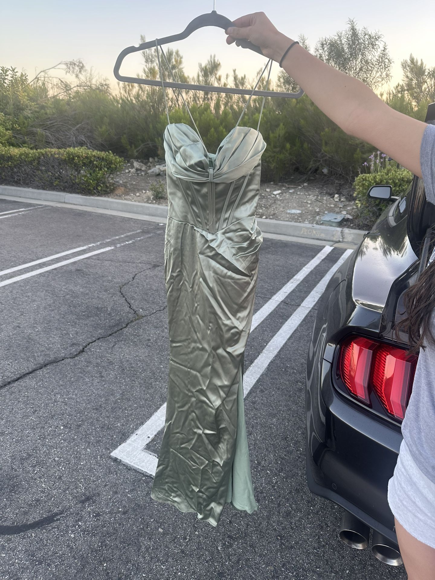 Sage Green XS Bridesmaids Dress