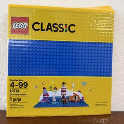10714 Lego Blue Baseplate