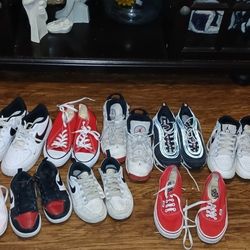 Nike Jordan Vans Converse Boots Kids Sizes Are From 4y To 6y