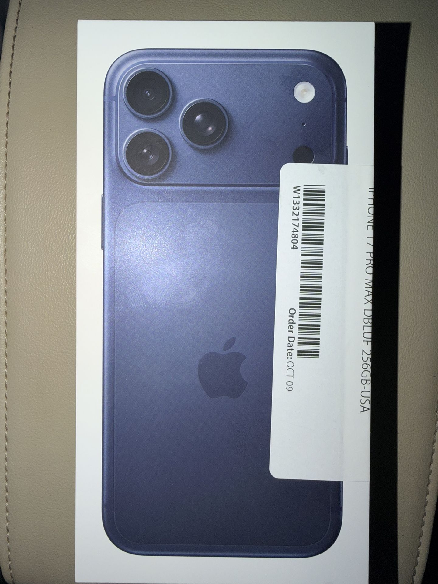 Brand new iPhone 17 Pro max Deep blue UNLOCKED