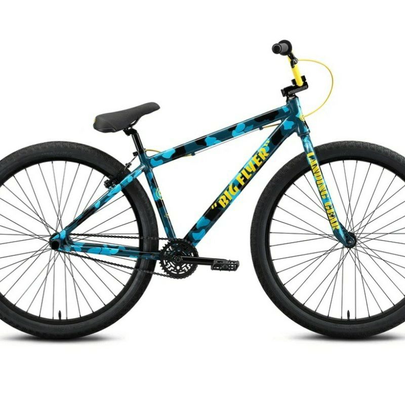 2021 LIMITED EDITION SE BIG Flyer X CITYGROUNDS 29" BMX Camo Blue
