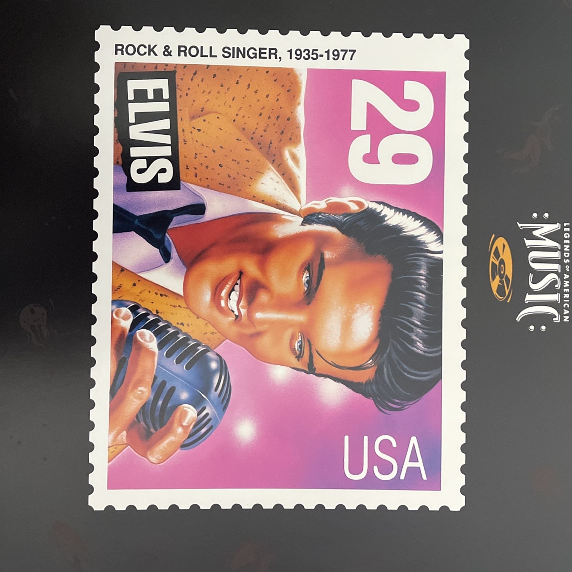 Elvis Presley Limited Edition Stamp Collection Collectibles display picture 1