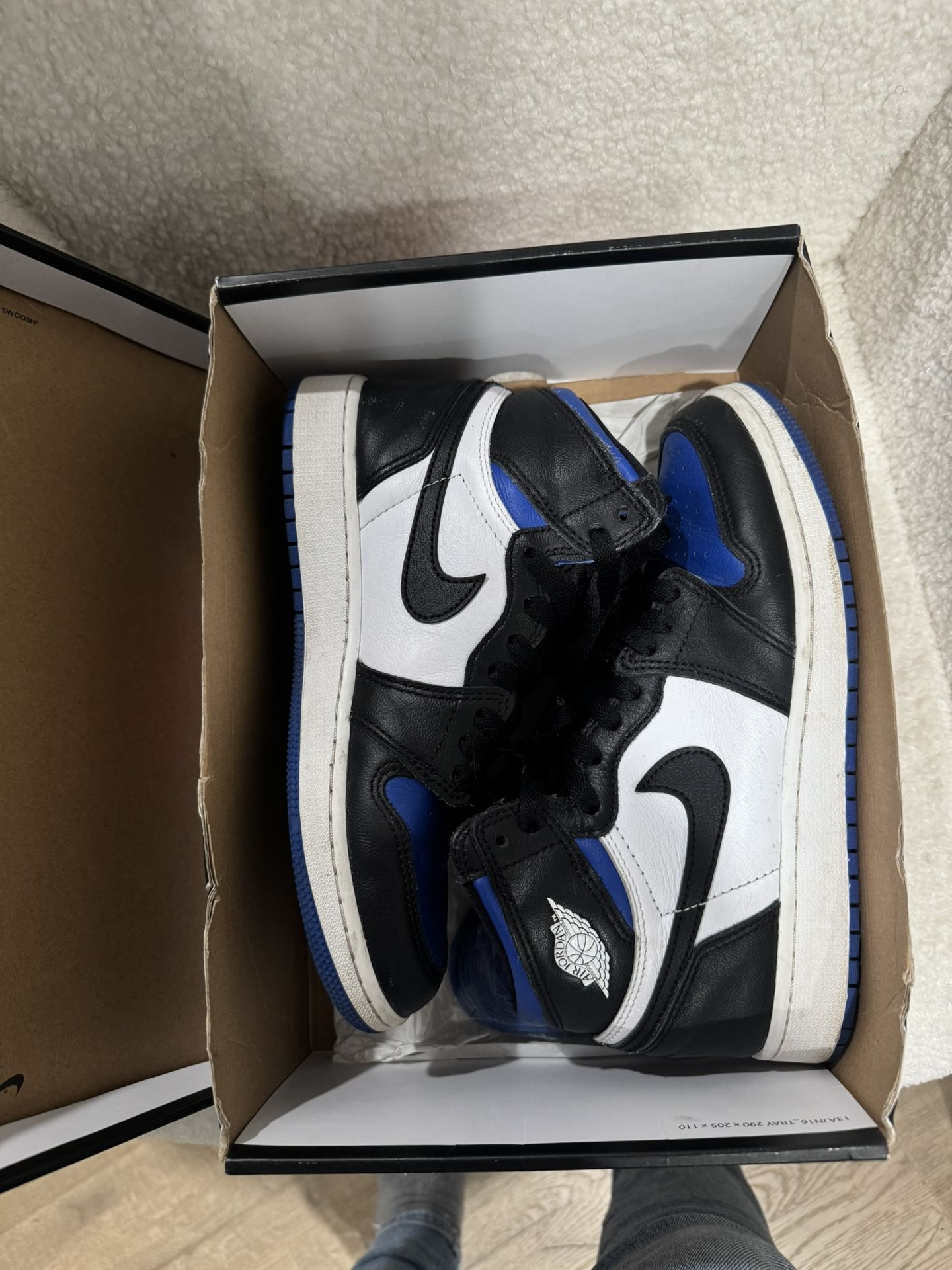 🔥Jordan 1s - 5.5y - Royal Toe
