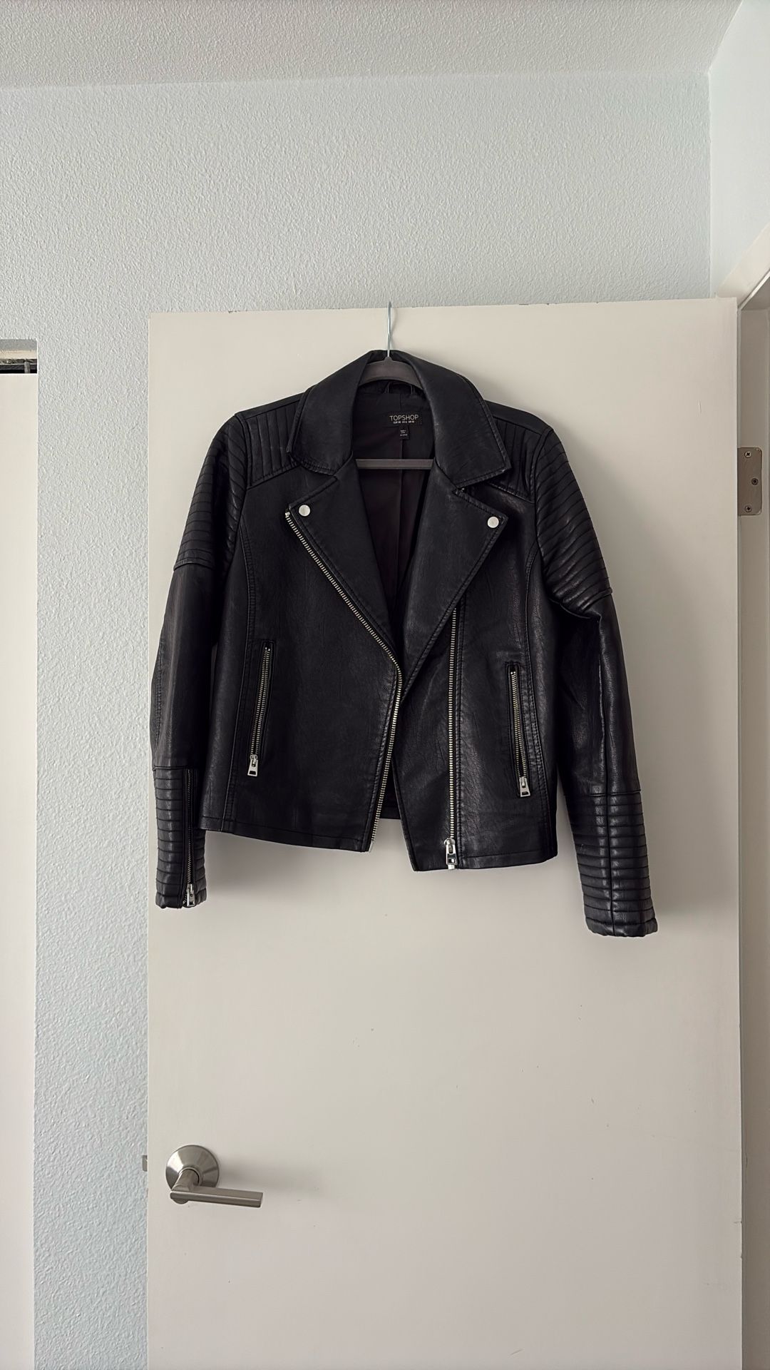 Faux Leather Jacket 