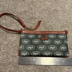 Dooney & Bourke NY Jets Wristlet