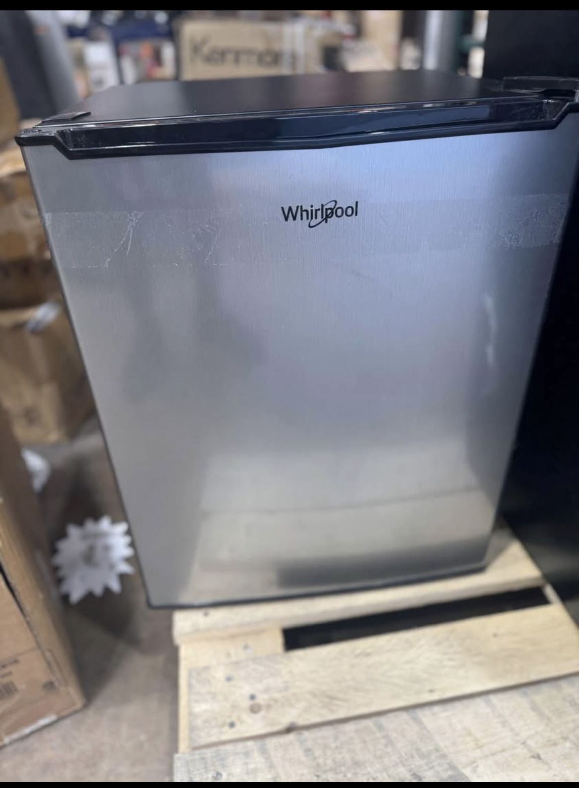 Whirlpool 2.7 cu ft Mini Refrigerator - Stainless Steel - WH27S1E