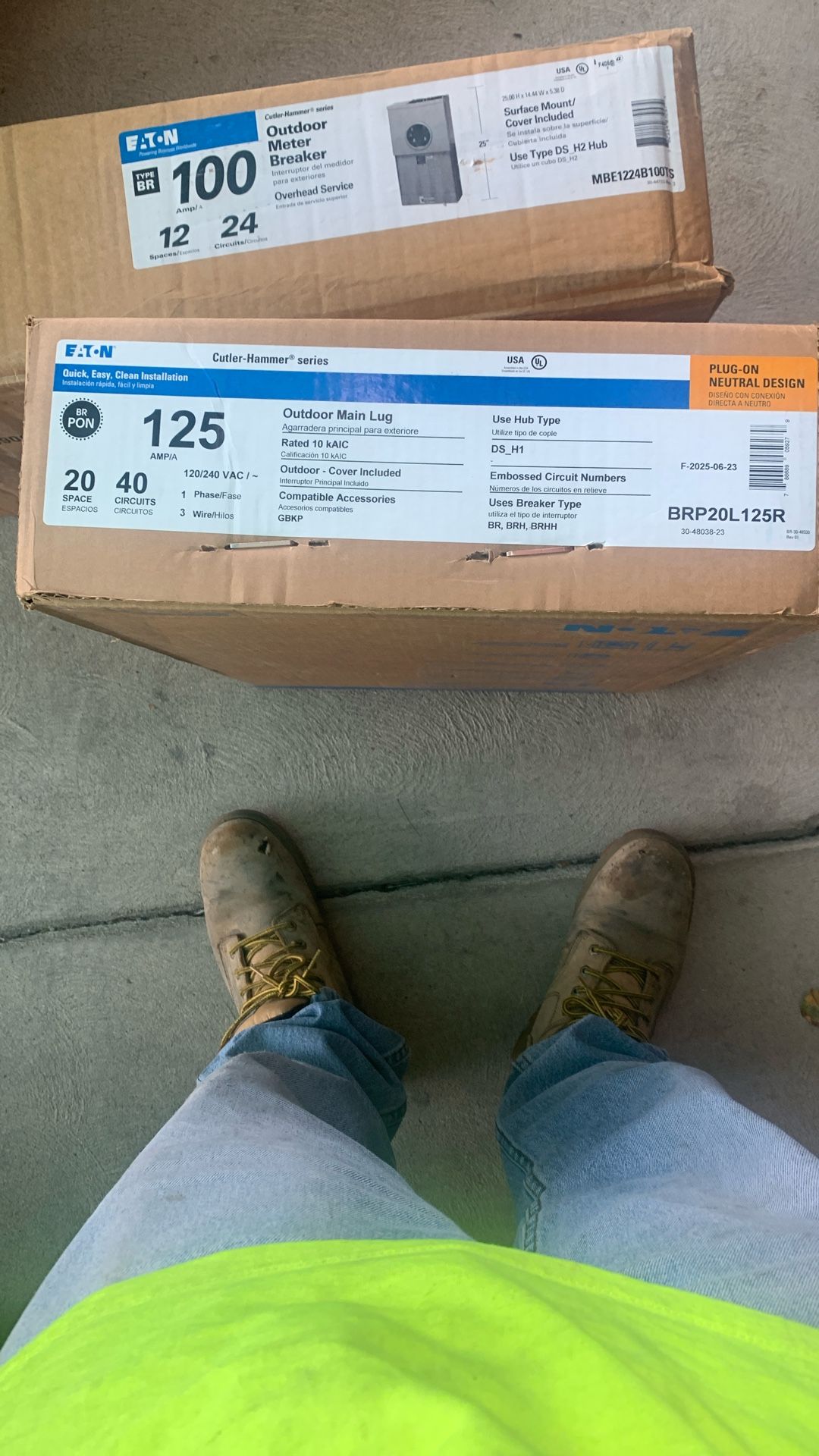 125 Amp Outdoor Main Lug Subpanel