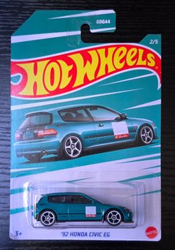 2022 Hot Wheels Honda Series, Walmart Exclusive '92 Honda Civic EG