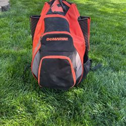 Orange And Black Demarini Double Bat Bag